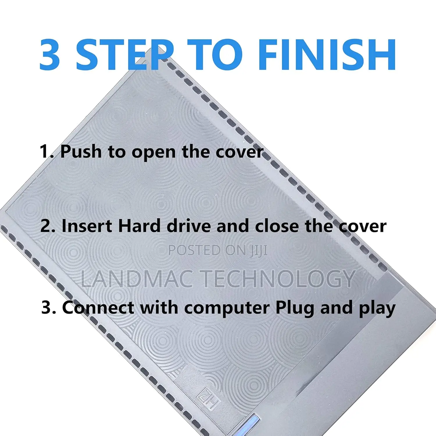 Heatz Zl05 Usb 3.0 HDD Enclosure Case Cover for Sata SSD HDD