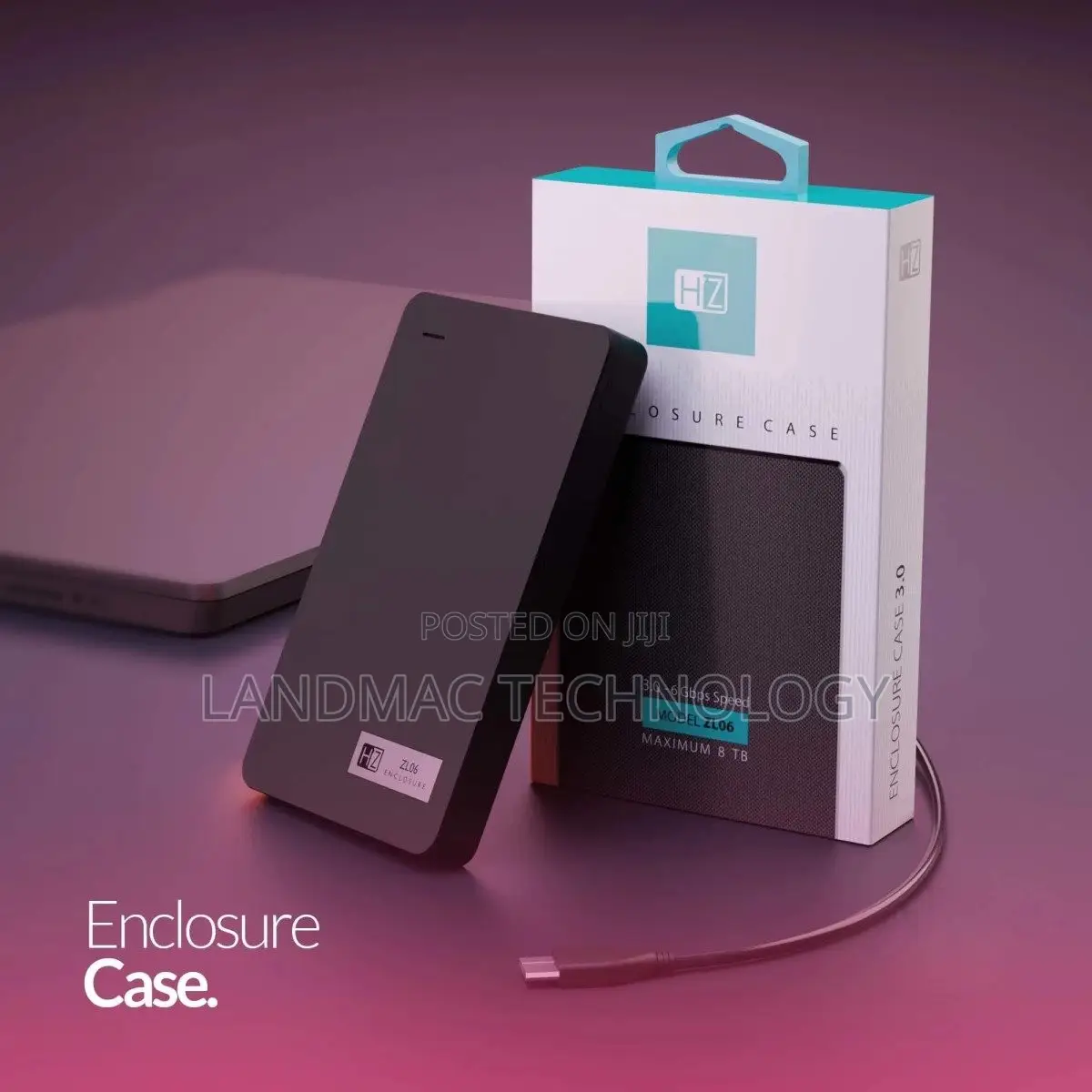 Heatz Zl05 Usb 3.0 HDD Enclosure Case Cover for Sata SSD HDD