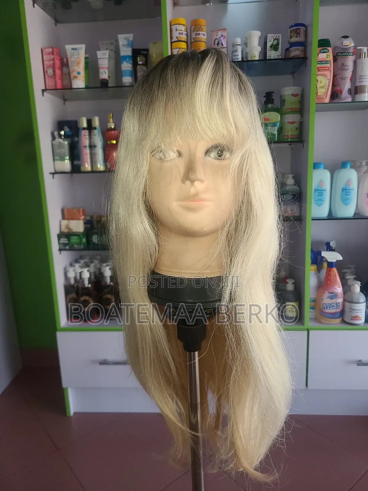 Blonde Straight French Cut
