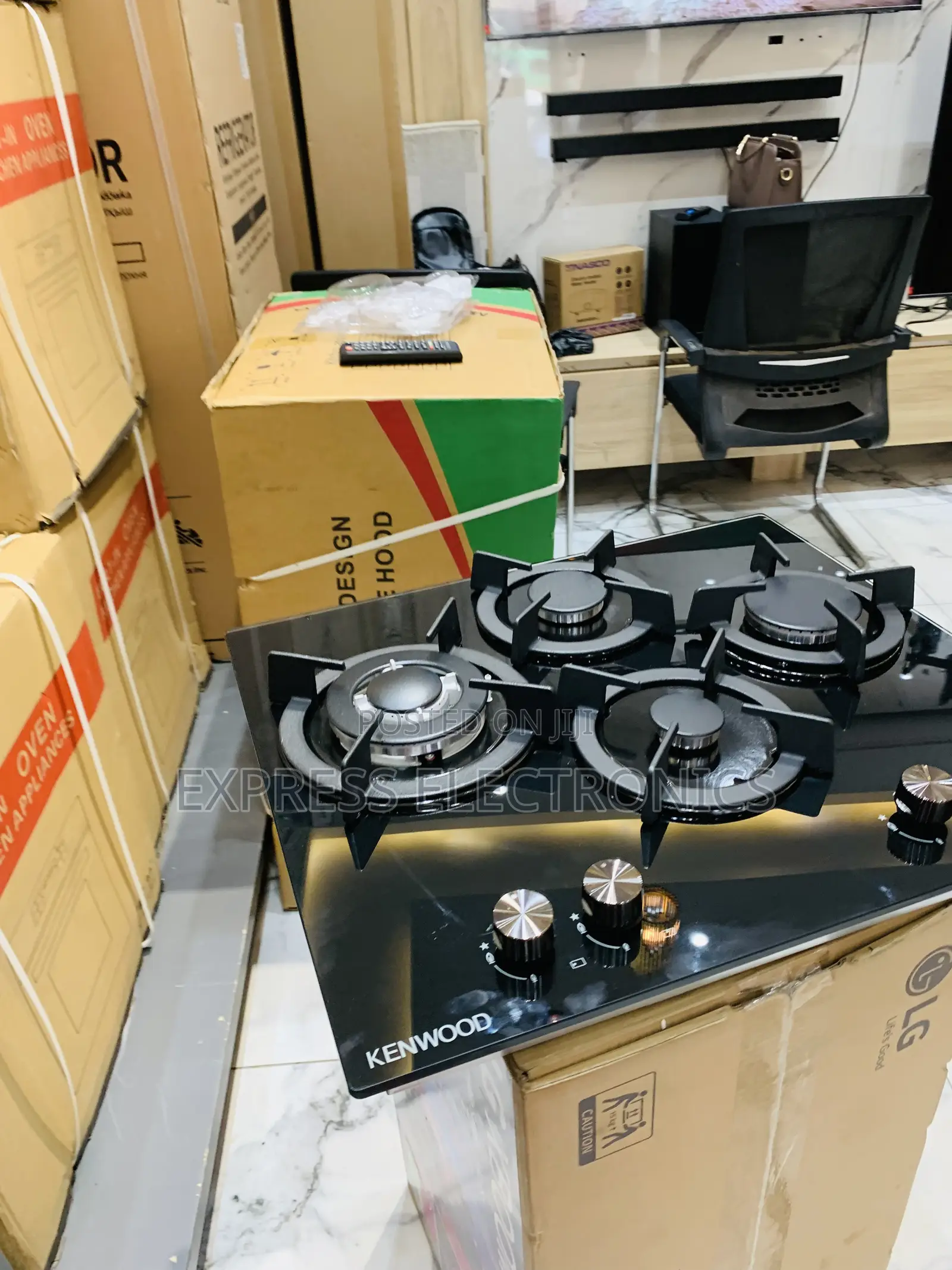 Best Buy for Less Kenwood 4burner Gas Inbuilt