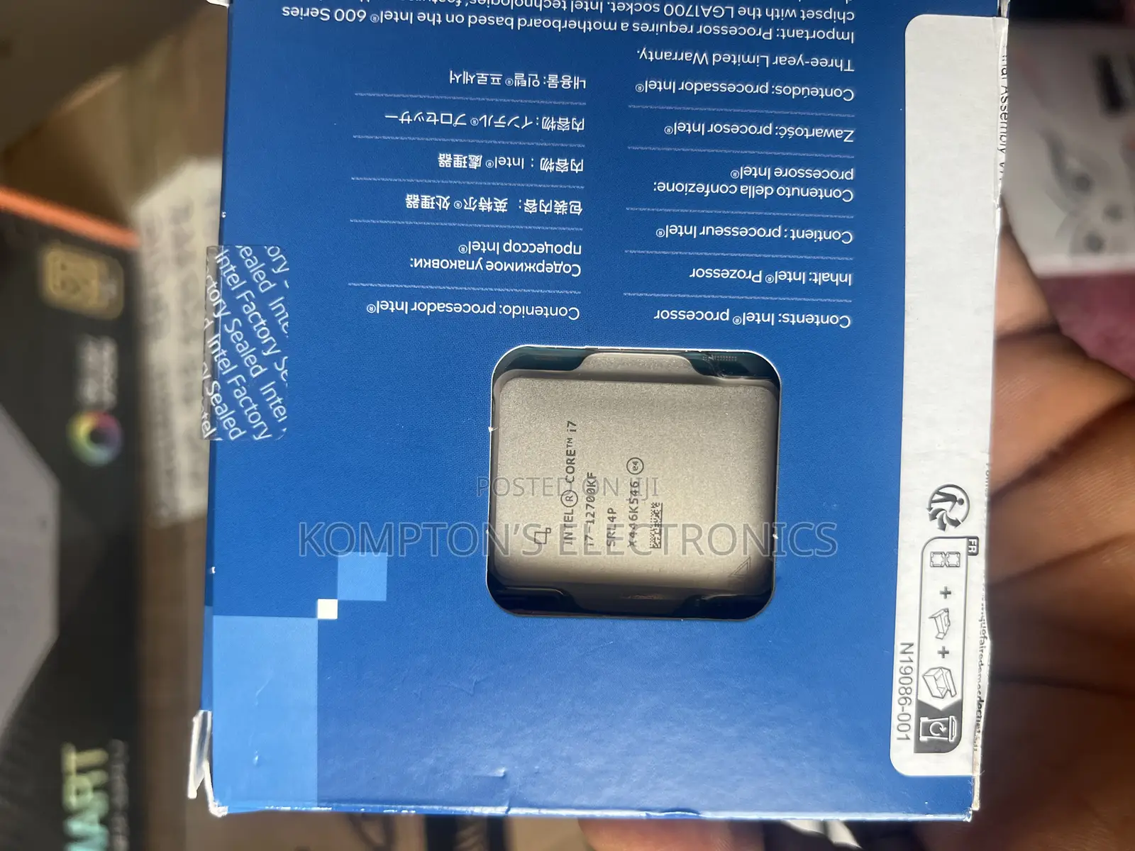 I7 12700kf Cpu