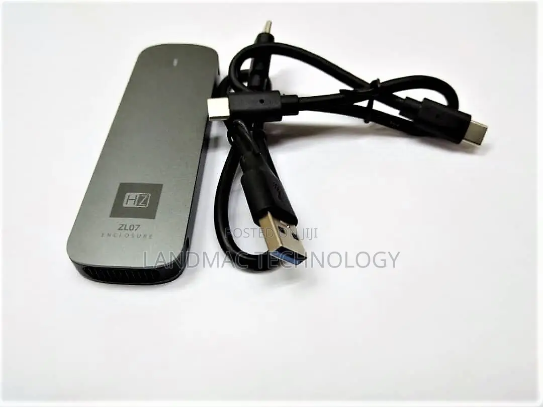 Heatz Zl07 2 in 1 SSD Enclosure – 10 GBPS Speed