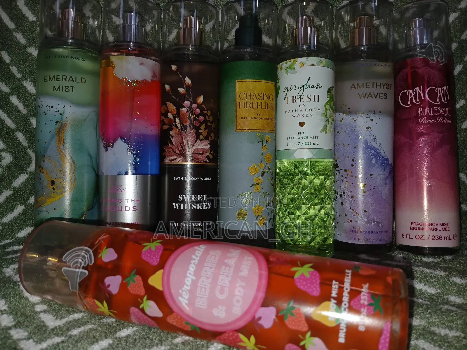Bath and Body Works Splash, (Variety Dispaly)