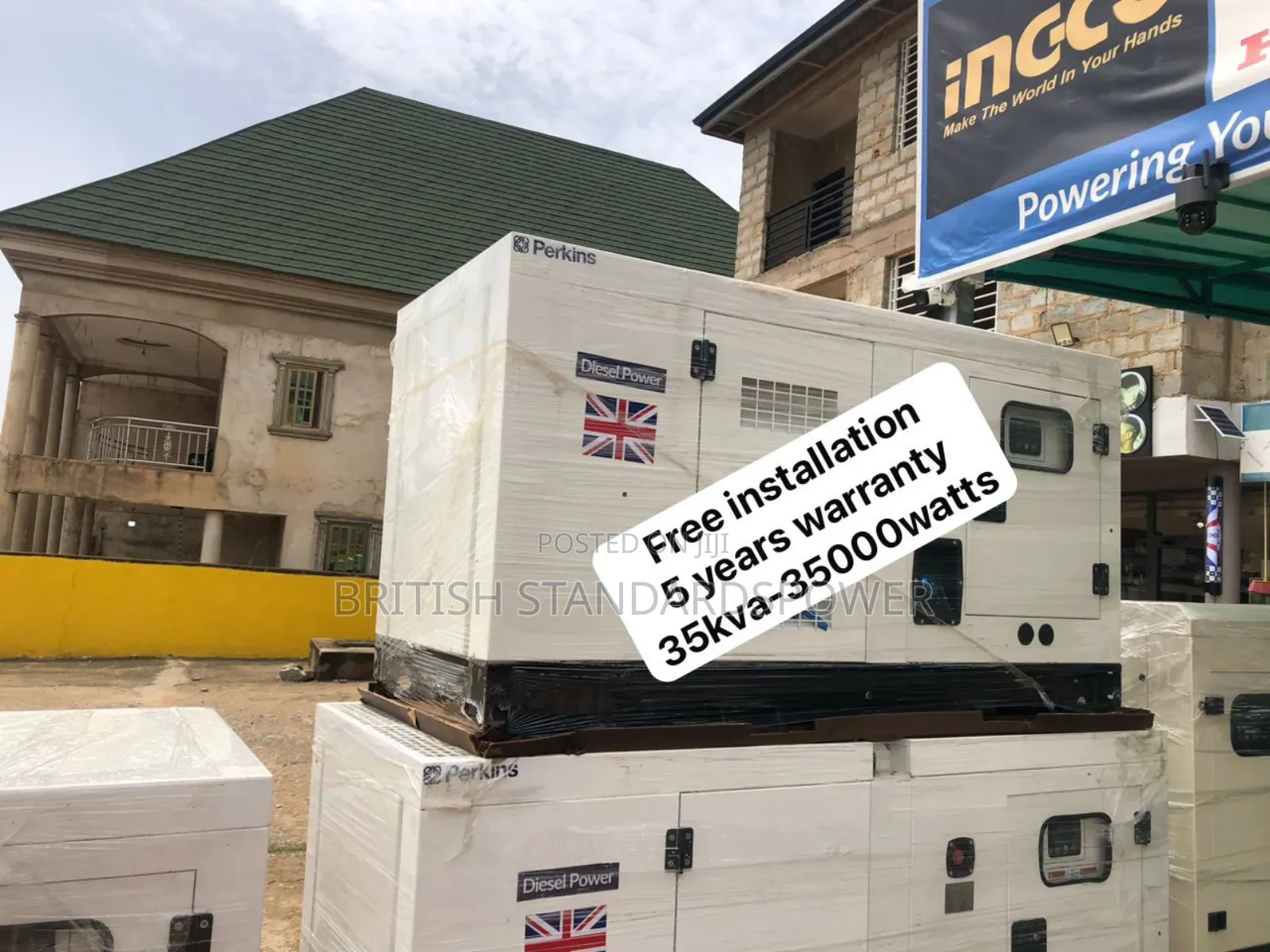 Masterful 35kva Silent Diesel Generator