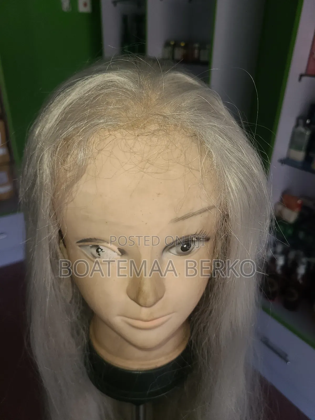 Long Straight Blonde Wig