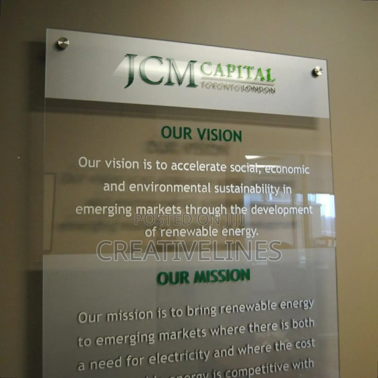 Customised Noticeboard Signage