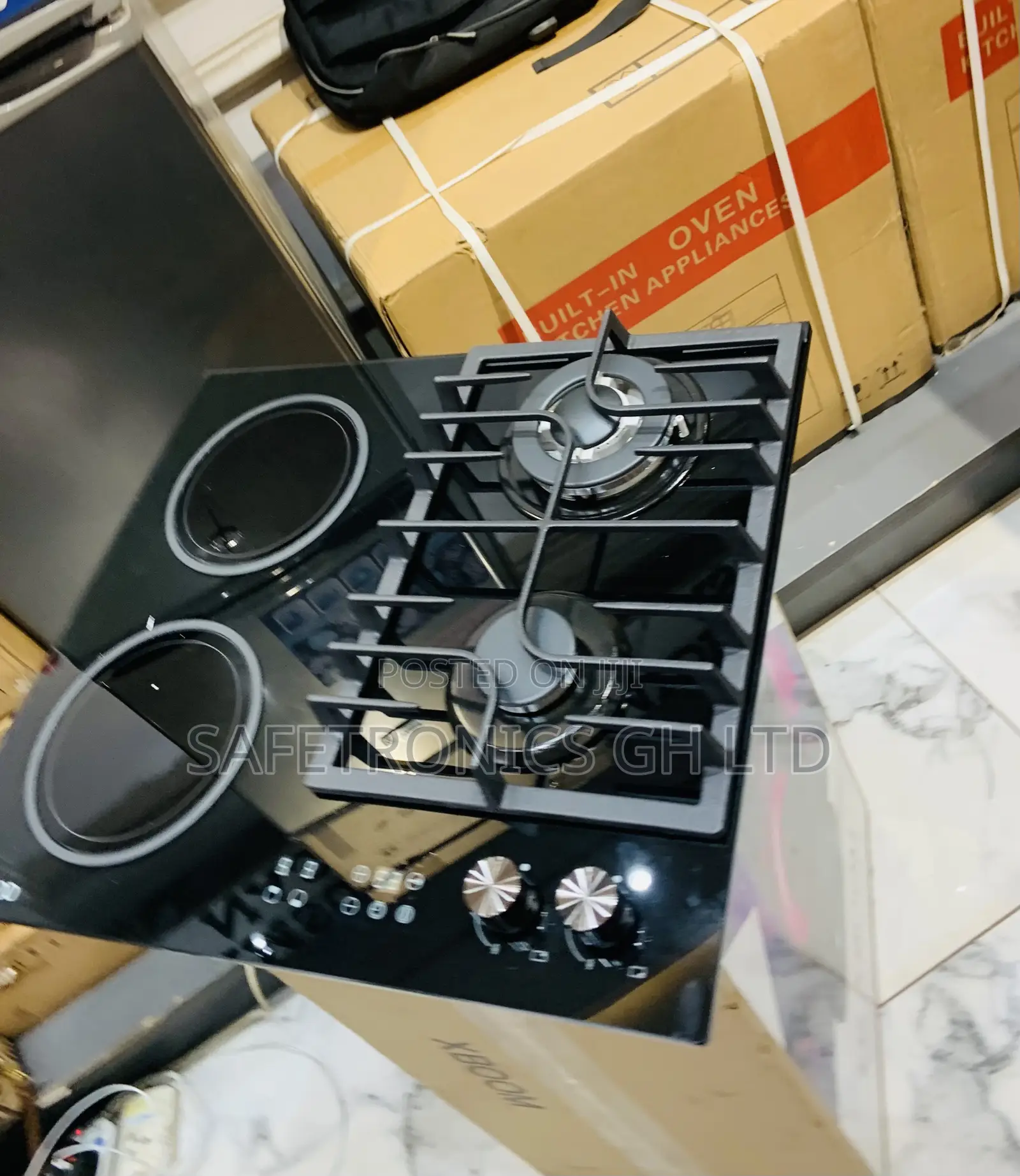 Fresh in Box Tempered 60cm 2+2 in-Built Electric Gas Cooker
