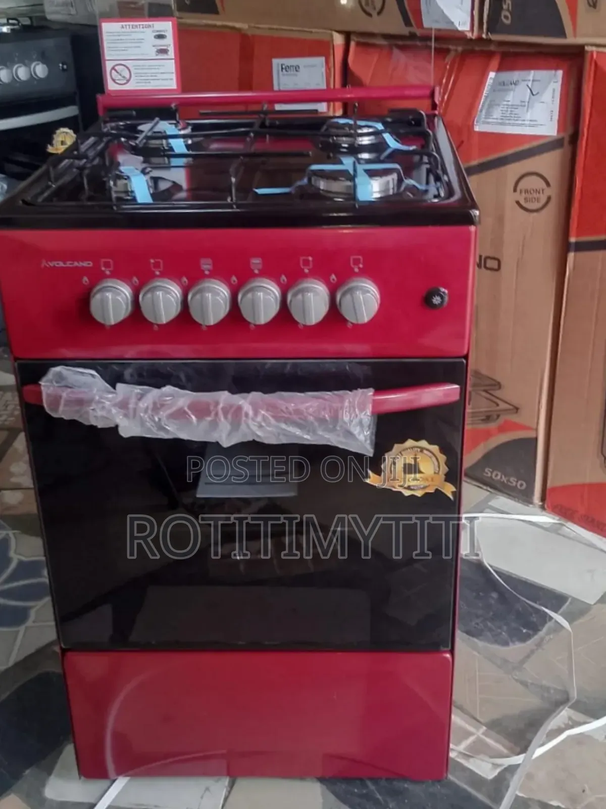 Volcano 50x50cm Stove Makes Lives Smarter