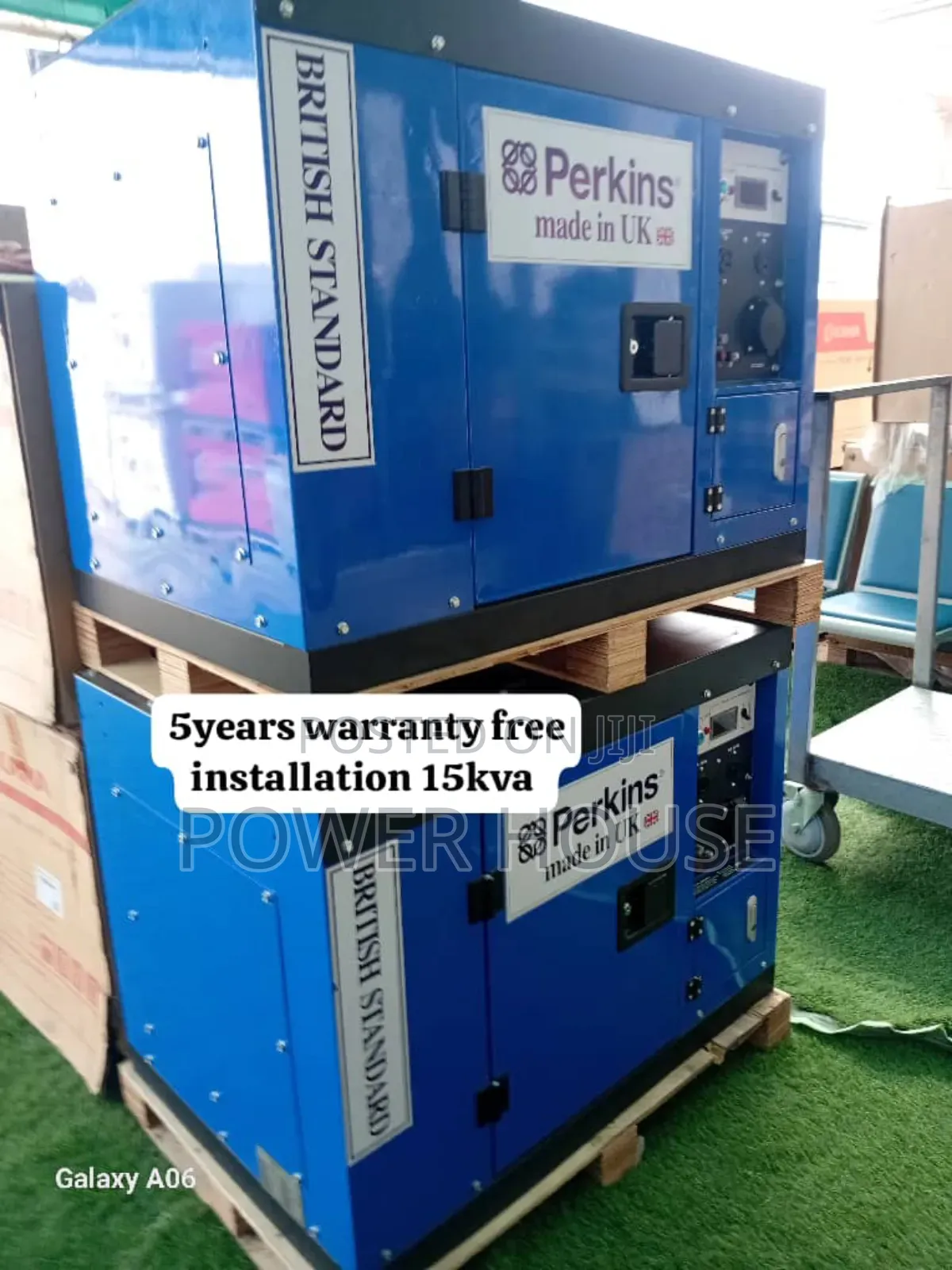 Energy Boost 15kva 16500watts Diesel Perkins Generator