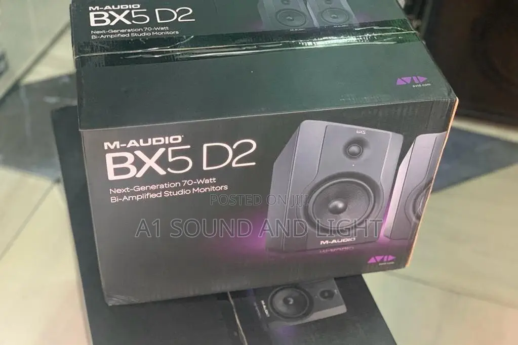 M-Audio Bx5 D2 Studio Monitors [Avid Version]