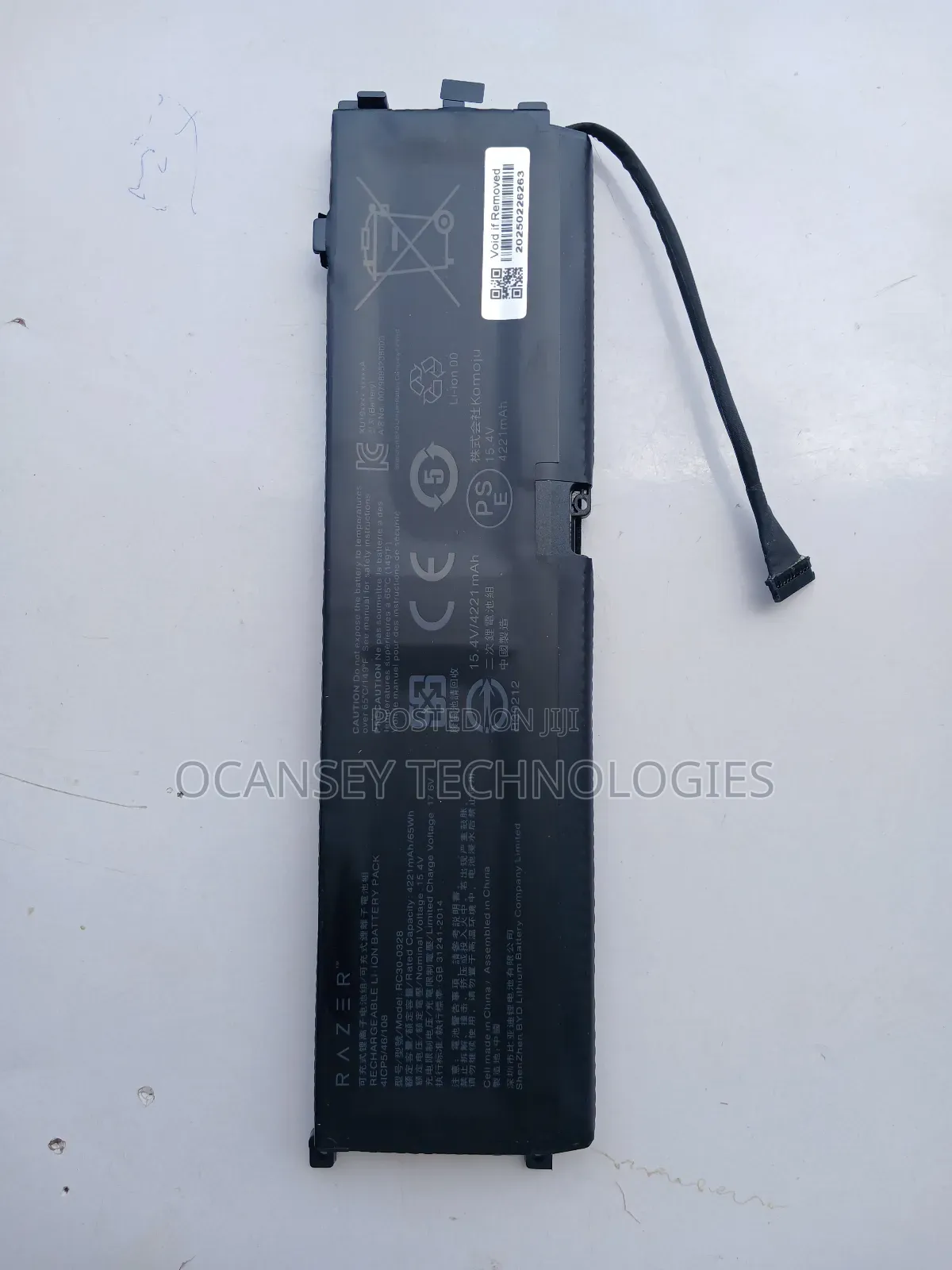Original Rc30-0328 Razer Blade 15 Base 2020/2020 Battery