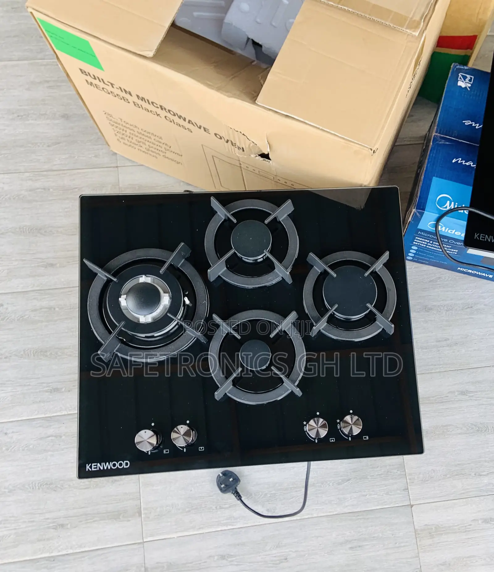 Shop Quality 4 Gas Cooker Built-in Tempered