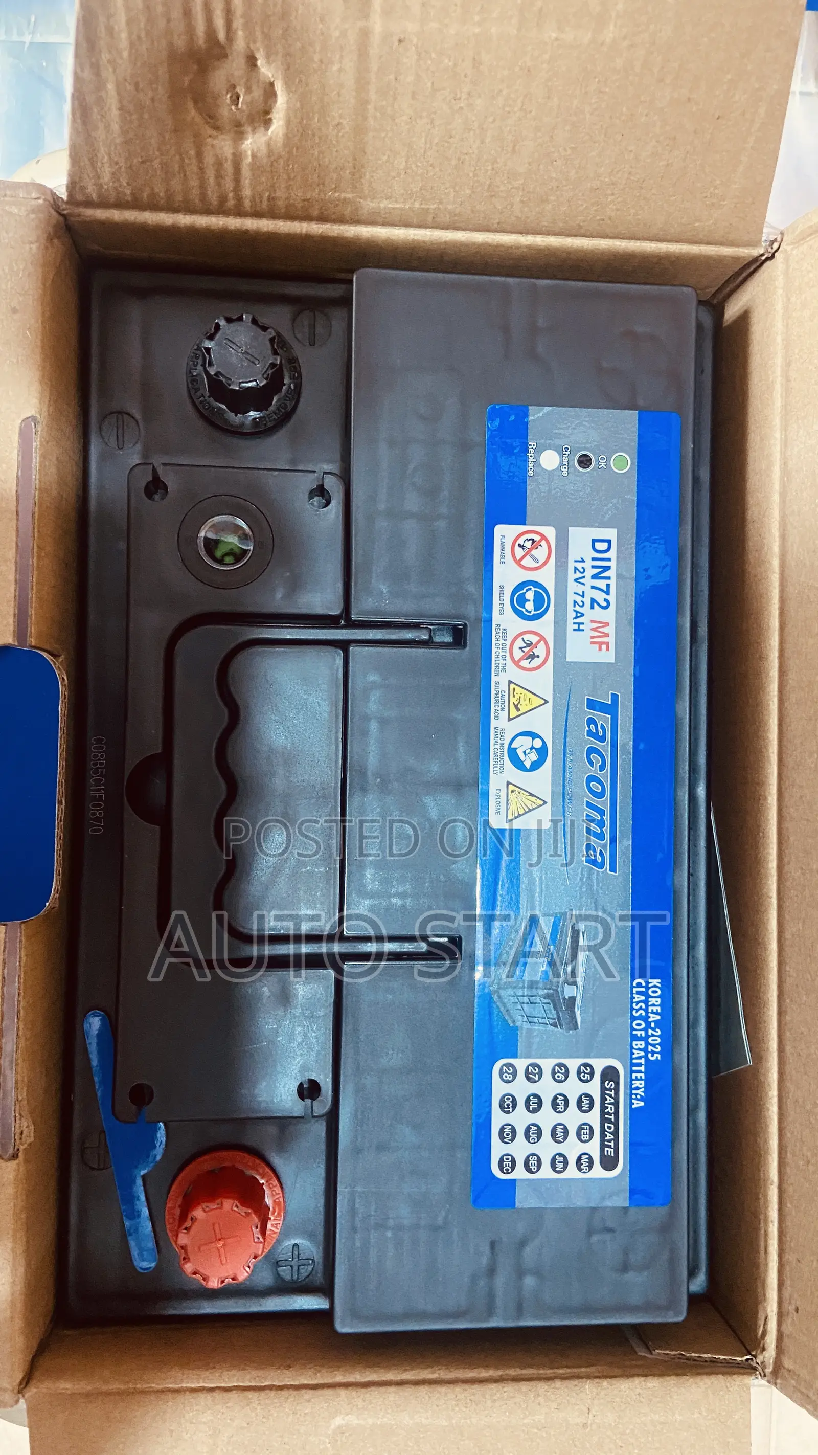 Car Battery 15 Plate/72ah