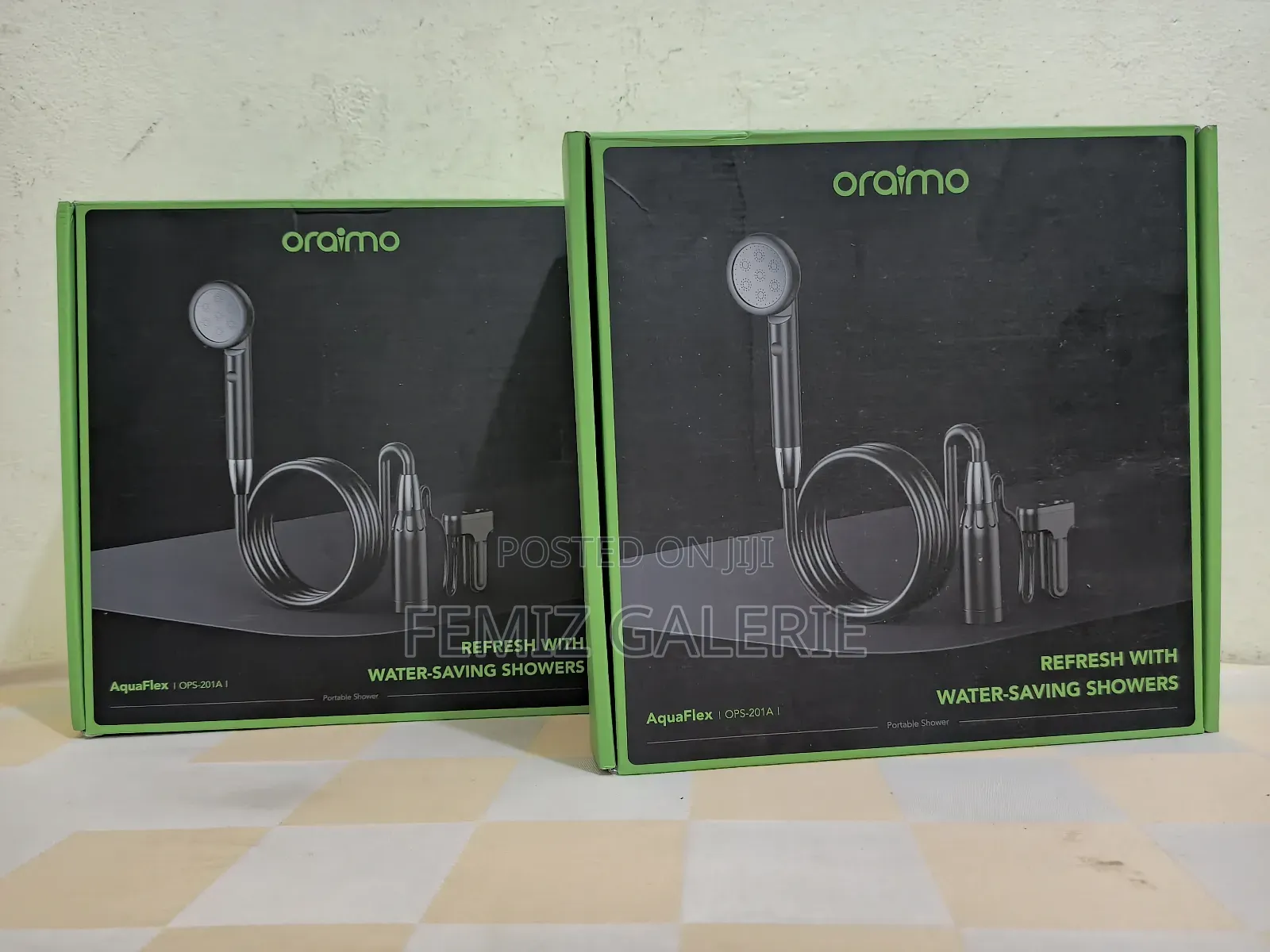 Oraimo Aquaflex Portable Rechargeable Shower Pump