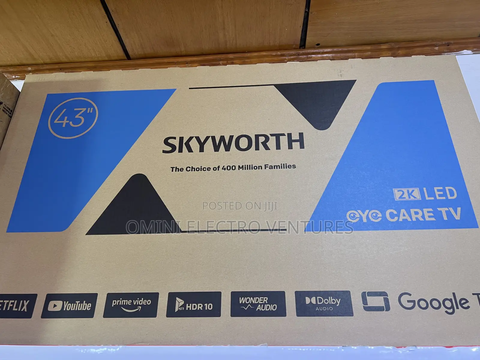 Brand New Skyworth 43”Smart Android Tv