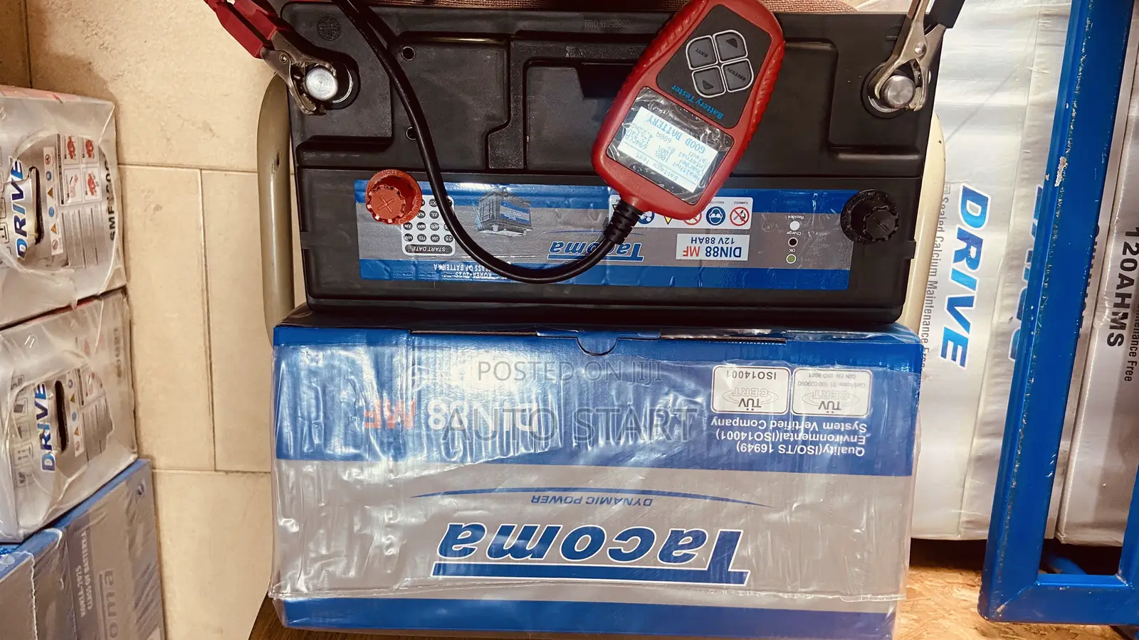 Car Battery 17 Plate/88ah Tacoma