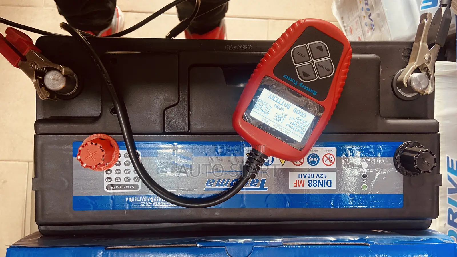 Car Battery 17 Plate/88ah Tacoma