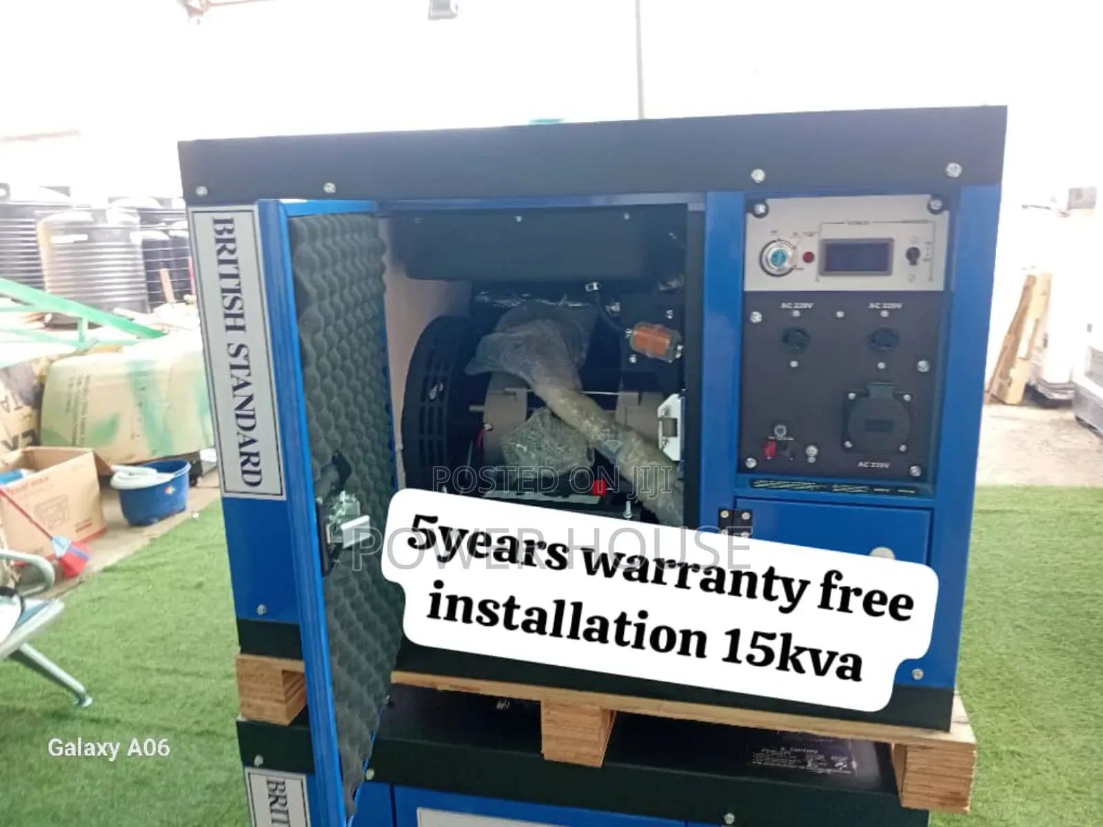 Dynamo Pro 16500watts 15kva Perkins Diesel Generator