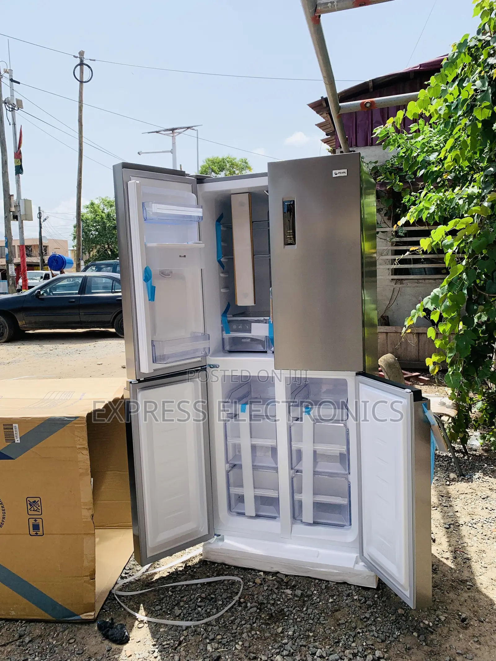 Text Us for Your Side by Side Fridge Pearl Pf-613md