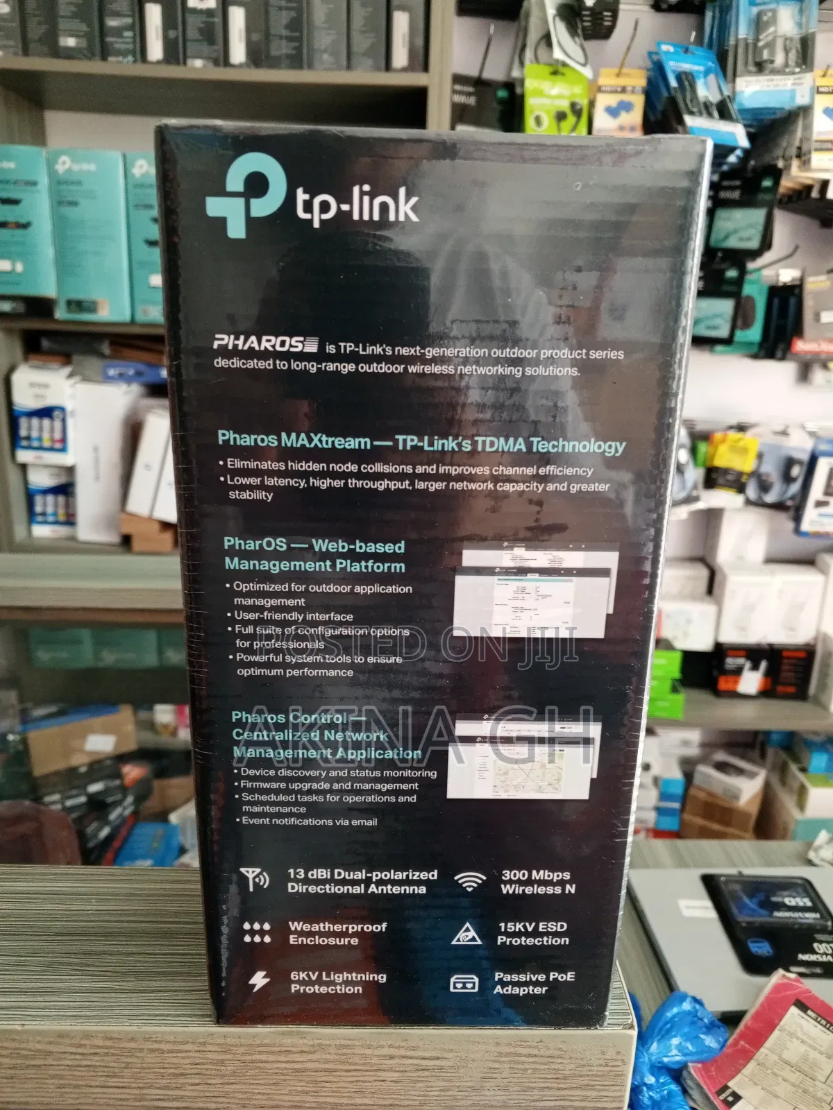 Tp-Link 5ghz 300mbps 13 Dpi Outdoor Access Point Cpe510