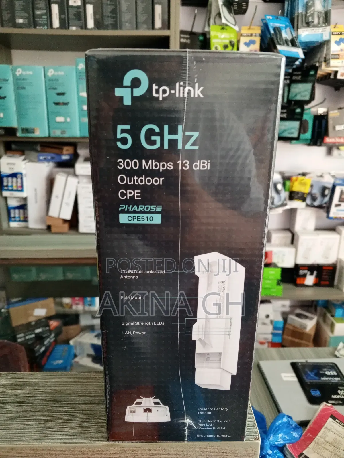 Tp-Link 5ghz 300mbps 13 Dpi Outdoor Access Point Cpe510