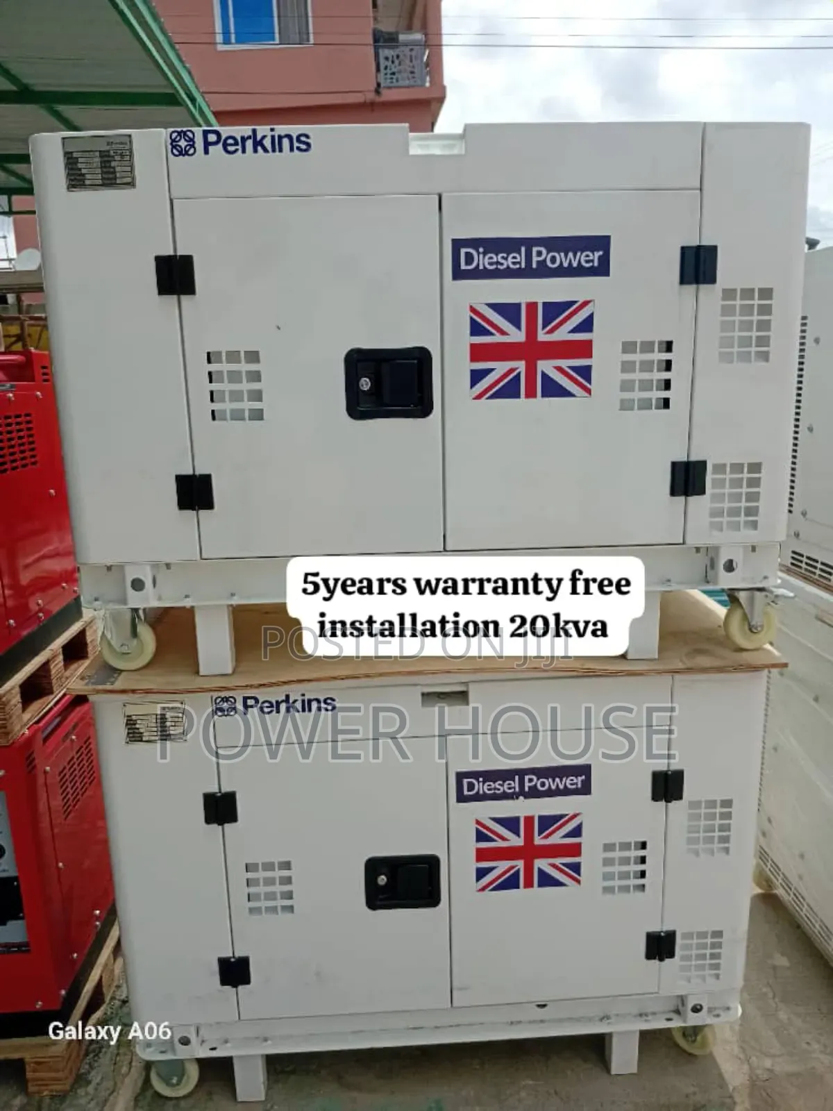 Electrifying Diesel Powered 20kva Perkins Diesel Generator