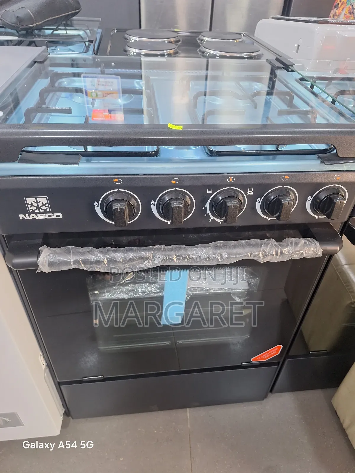The Original 60 by 60 Nasco 4 Burners Oven and Grill