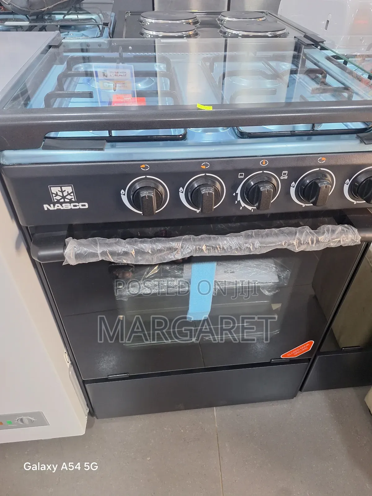 The Original 60 by 60 Nasco 4 Burners Oven and Grill