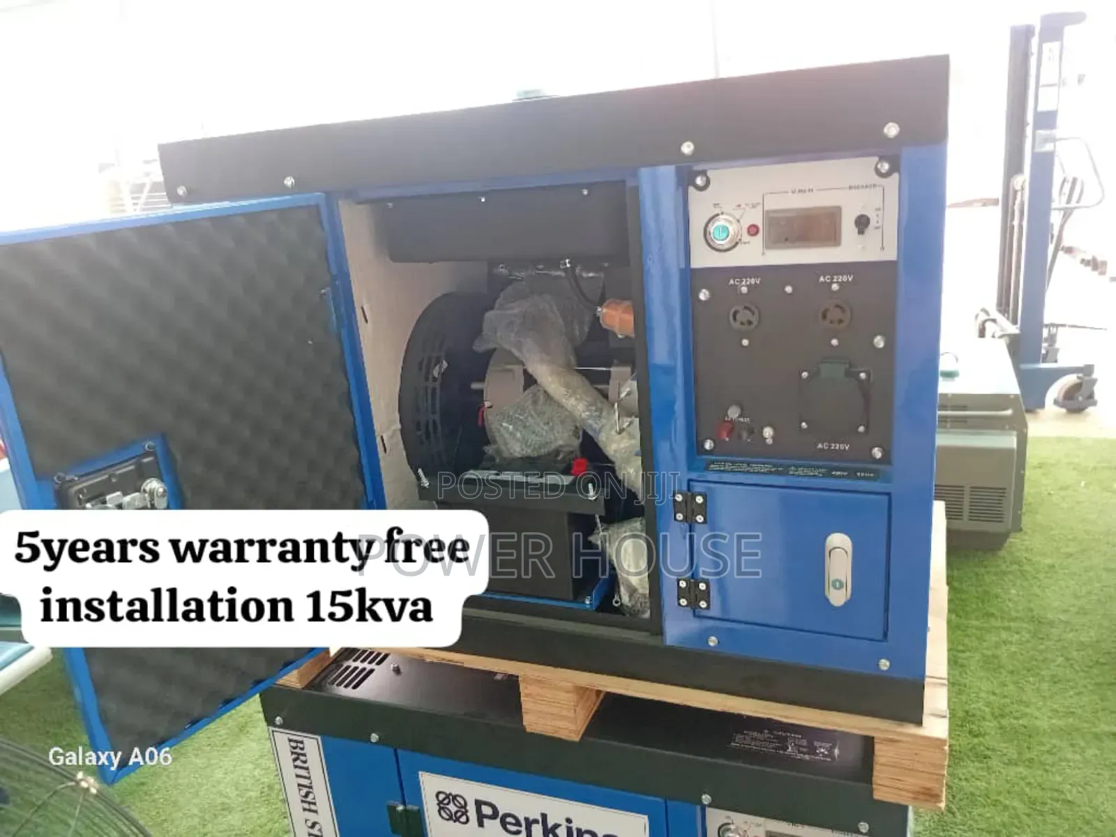 Alpha Power 15kva 16500watts Diesel Perkins Generator