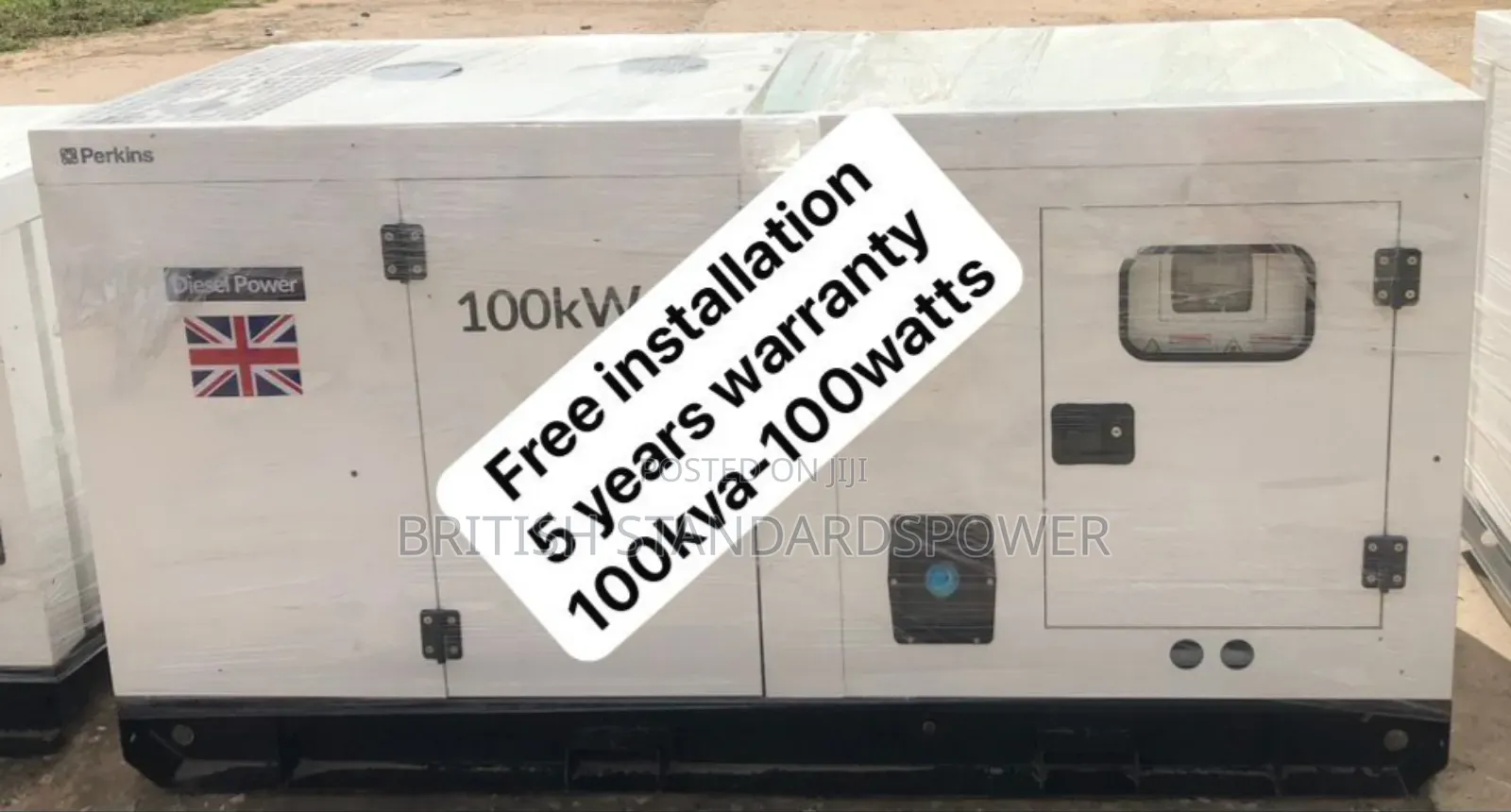 Composite Power 100kva Silent Diesel Generator
