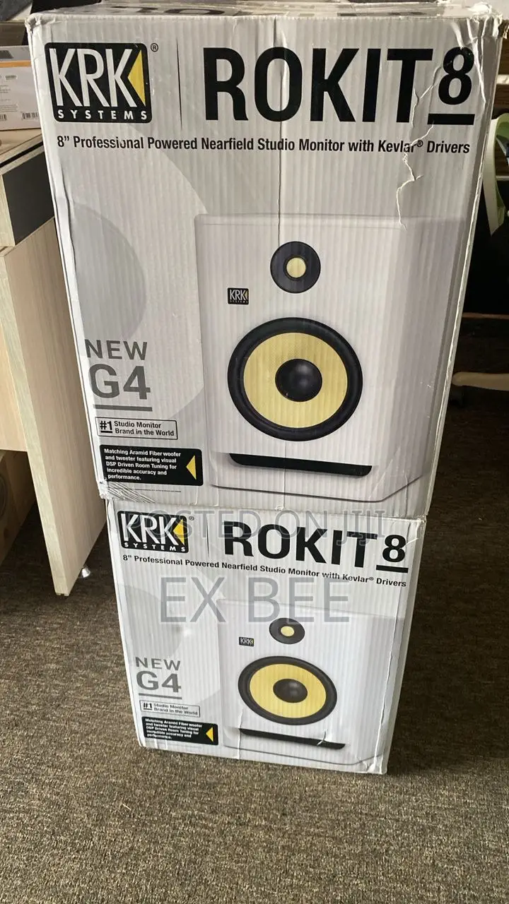 KRK Rokit 8 G4 Studio Monitor Pair