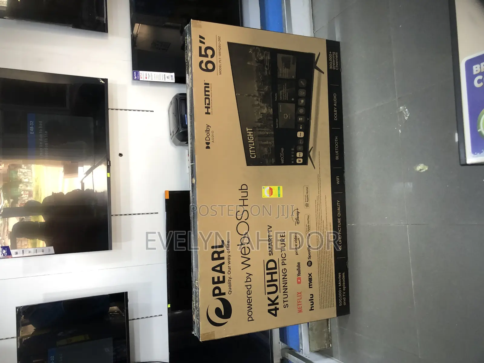 Good Quality Picture View of Pearl 65 Inches Smart T Uhd