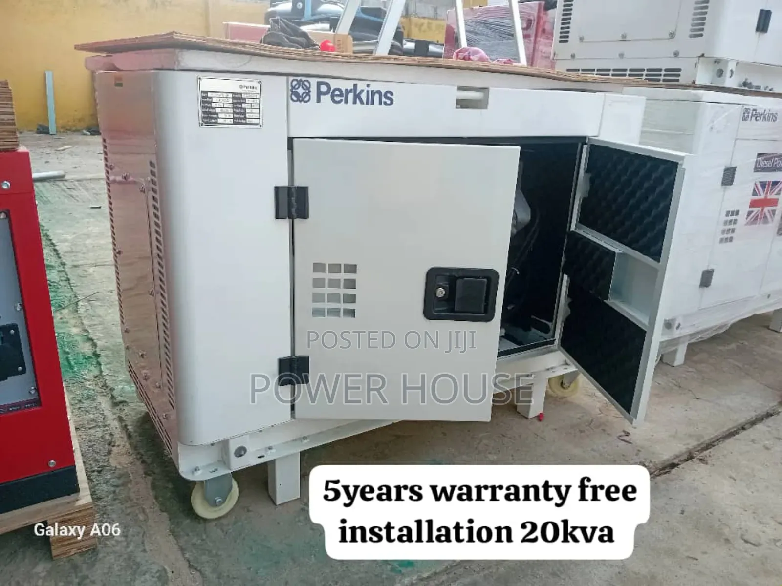 Alpha Shield Power 20kva Perkins Diesel Generator