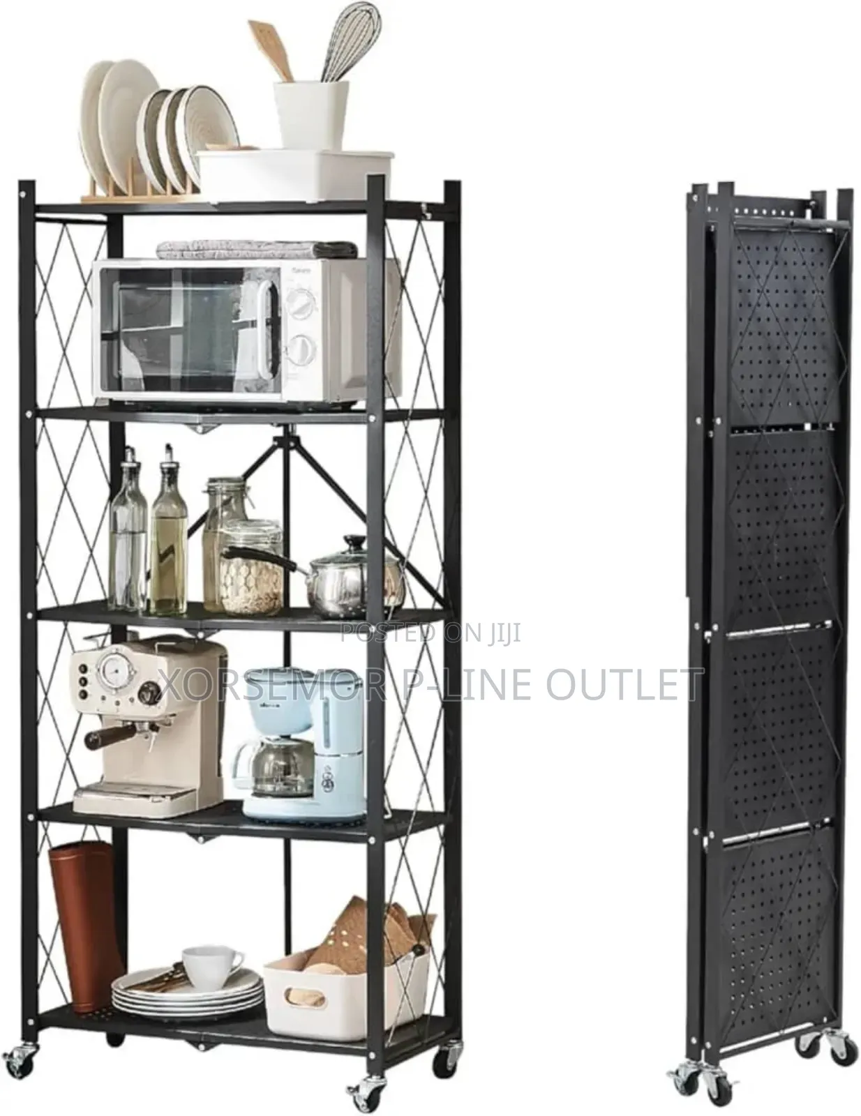 5 Layers Foldable Storage Rack