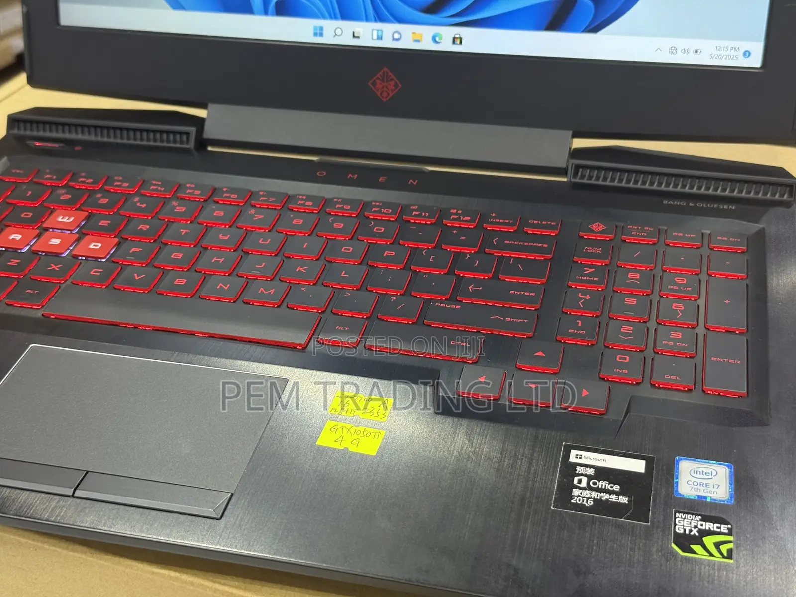 Laptop HP Omen 15-Ce0xx 16GB Intel Core I7 HDD+SSD 1T