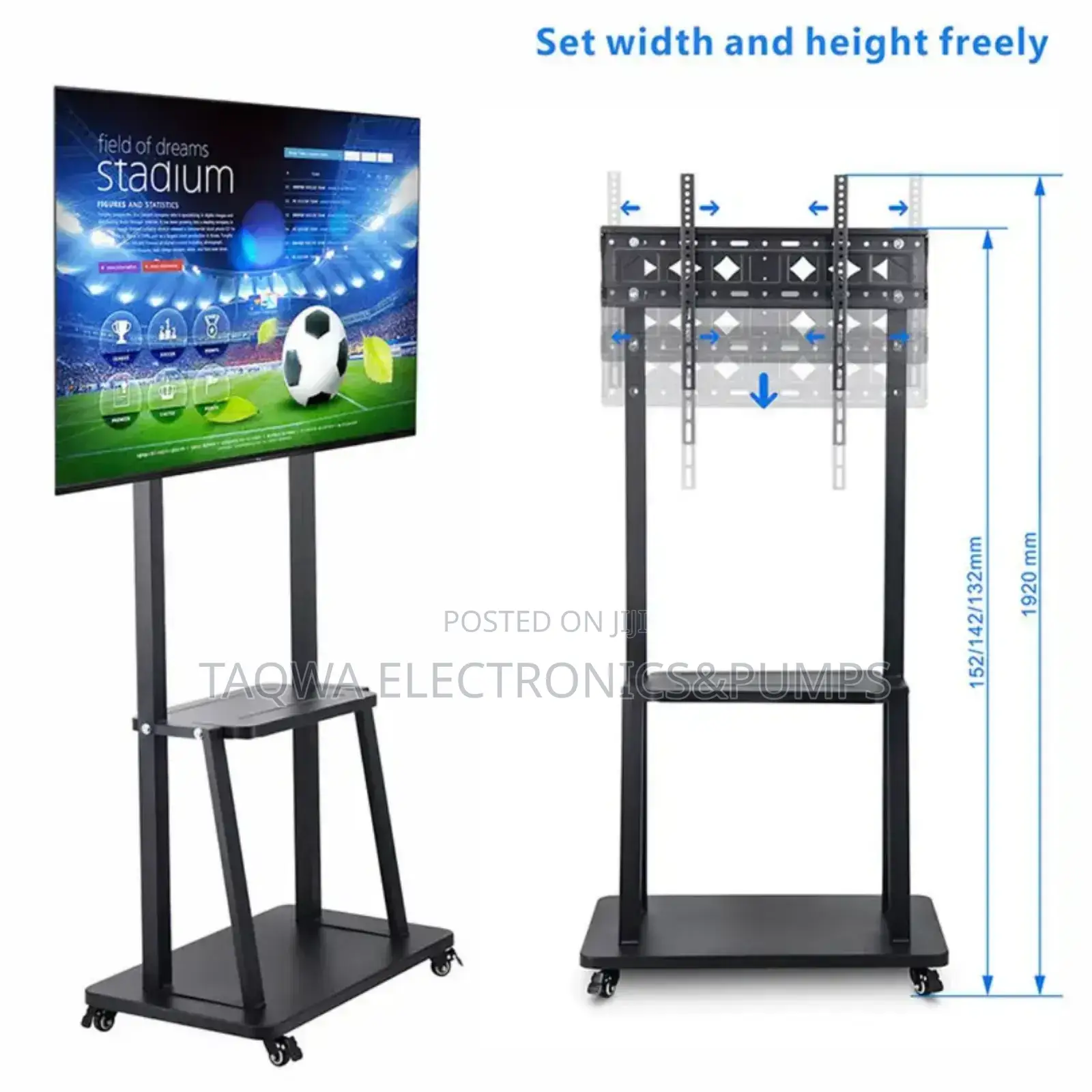 Takes 32-75 Inches Universal Tv Stand