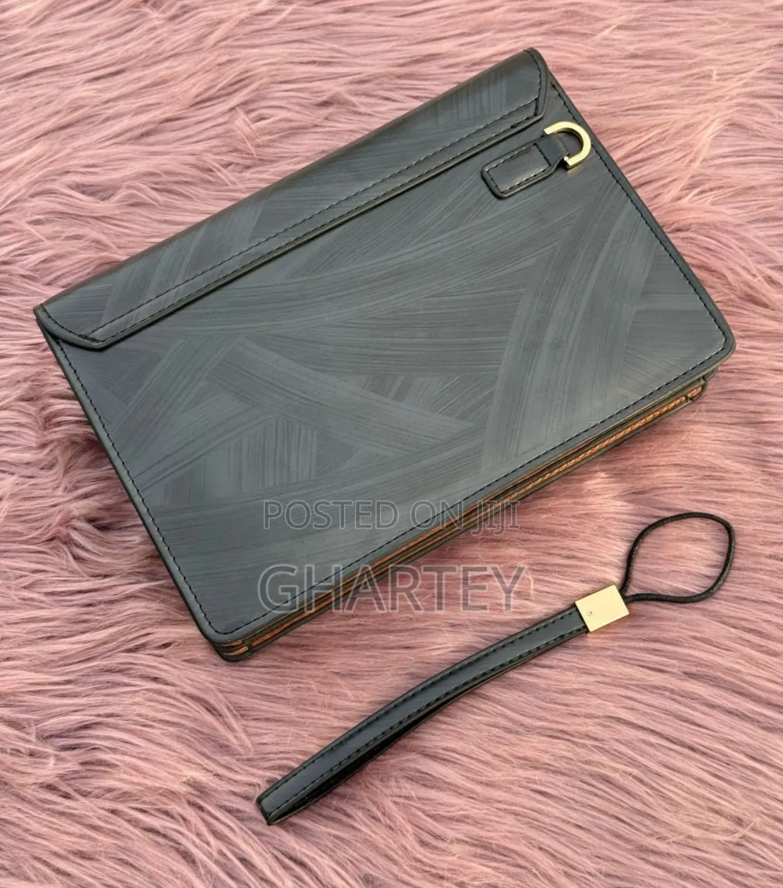 Men’S Mont Blanc Multiple Compartments Leather Shane Bag