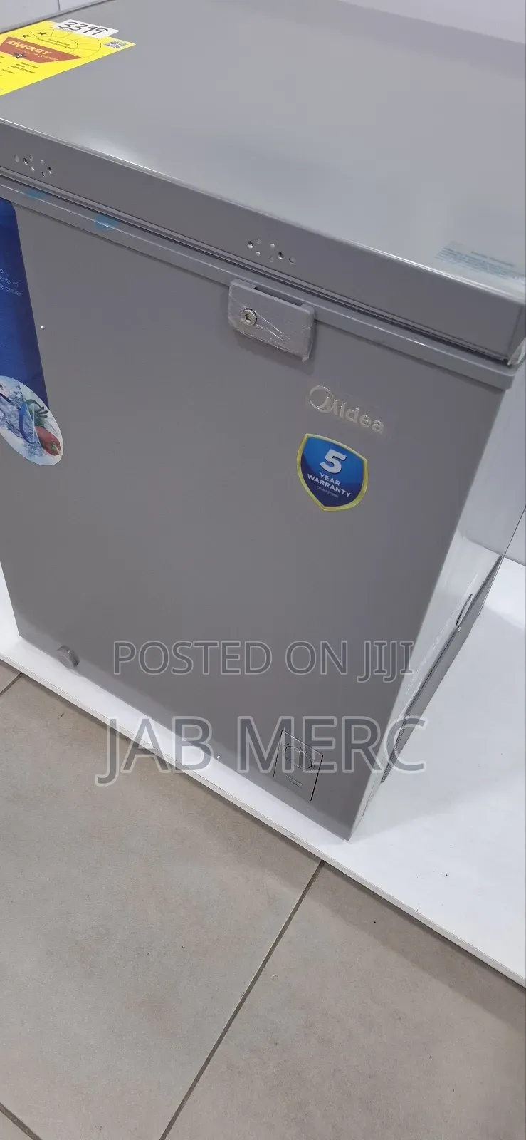 Promotion 143l Deep Freezer Midea Silver New Mini Freezer