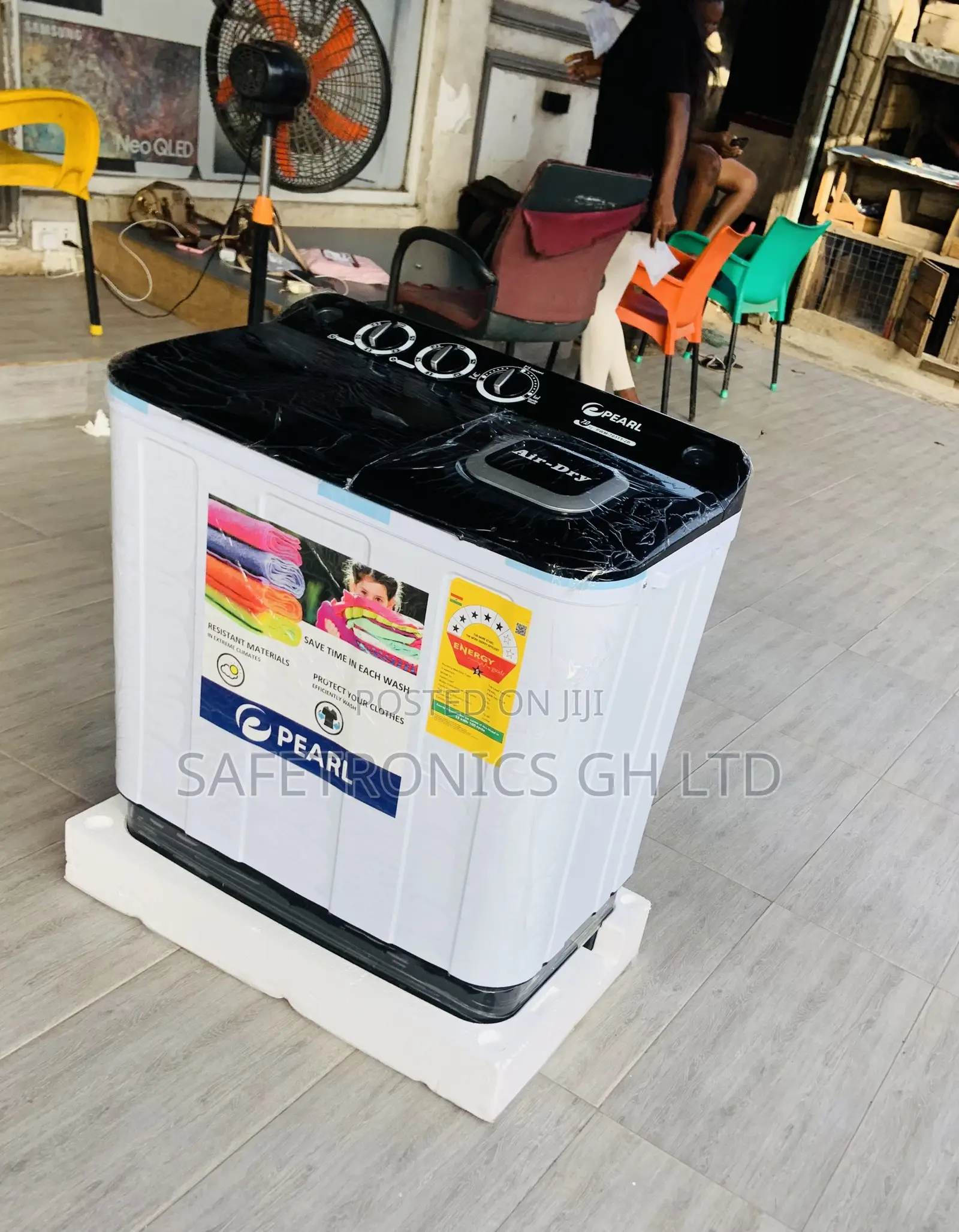 Check Out 10kg Topload Semiauto Twintub Pearl Washer
