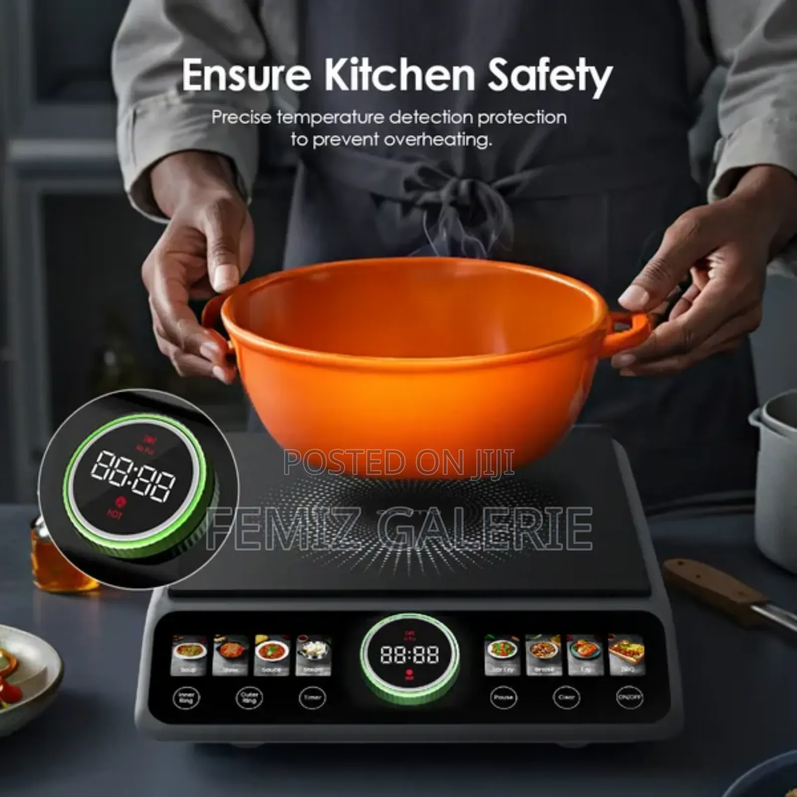 Oraimo Flexicooker 2200w Electric Ceramic Hot Plate
