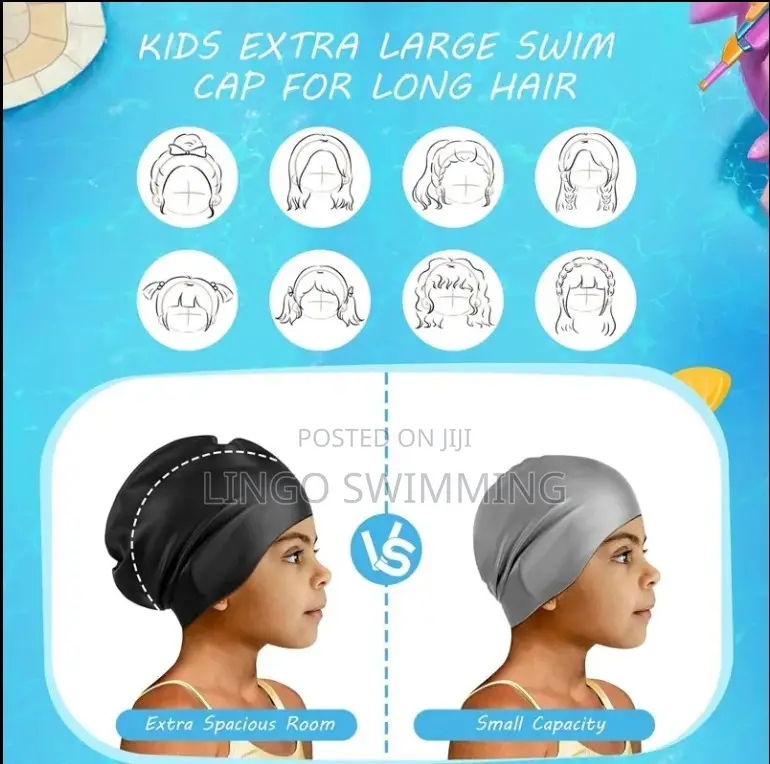 Kids Swimming Cap (Large Size)