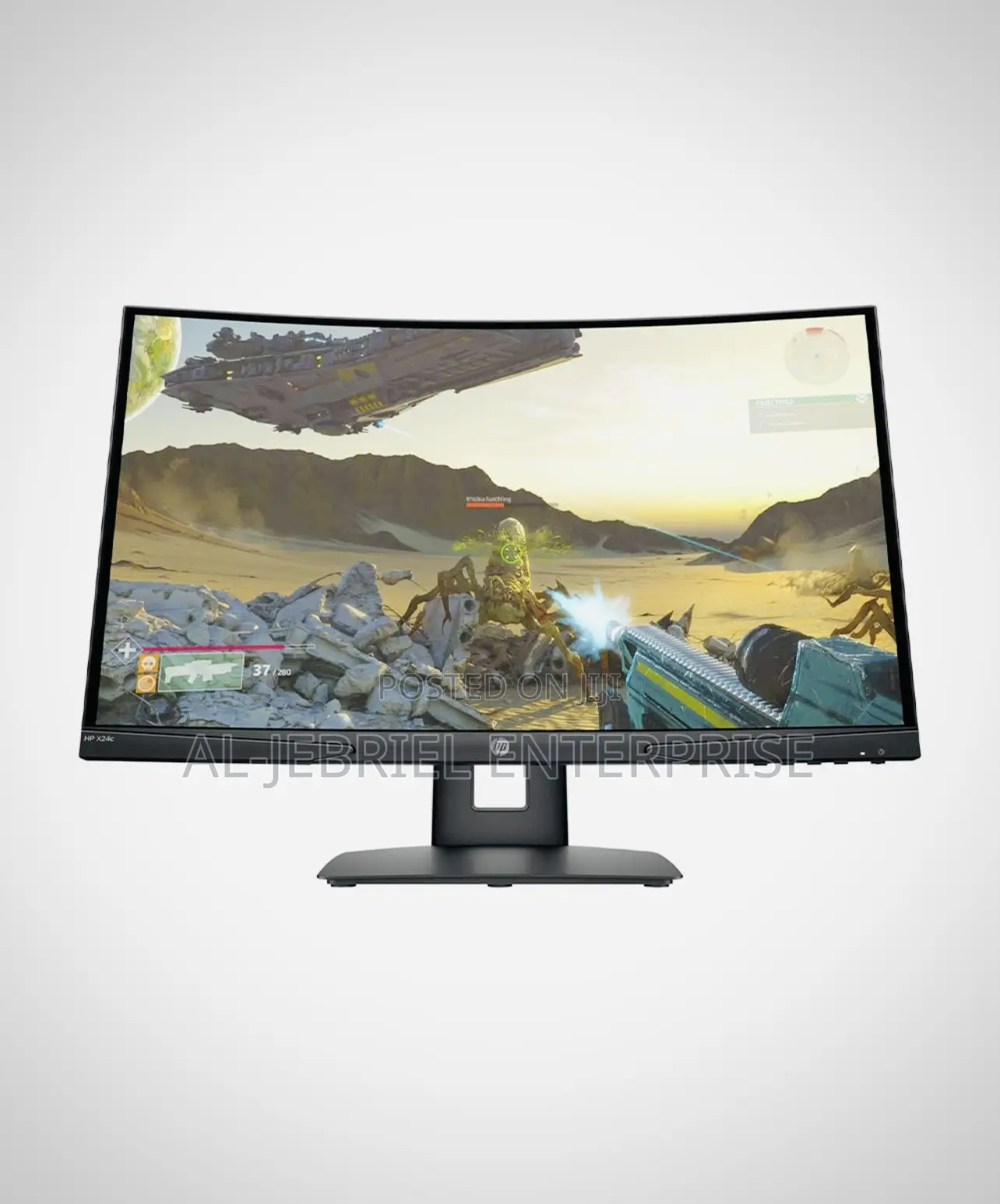 Hp 24” Curved Gaming Monitor