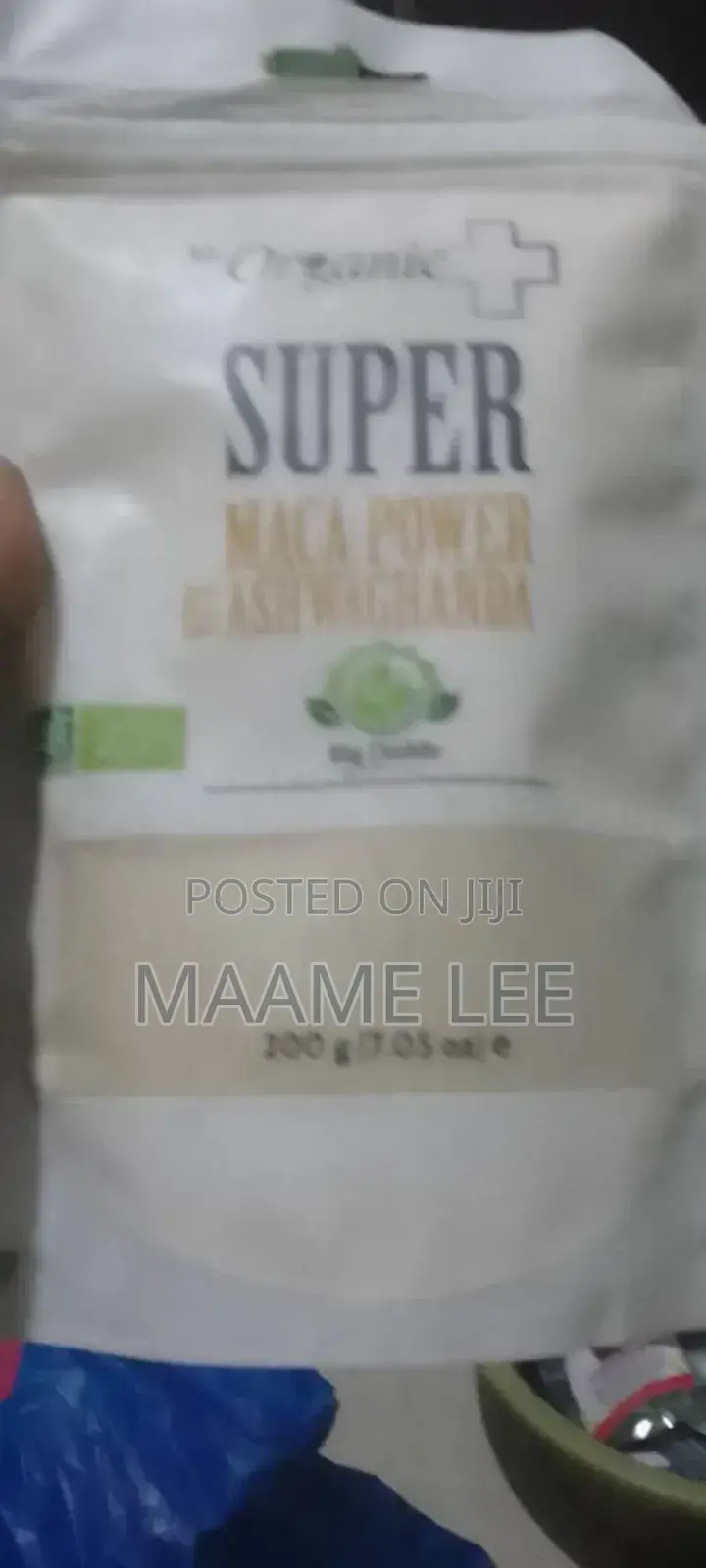 Organic Maca Powder With Ashwagganda