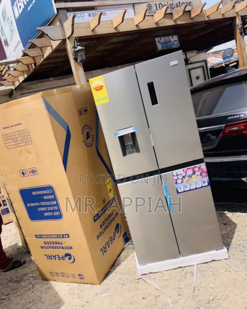 Well Built Pearl Pf -613md Side by Side 4 Door Fridge.