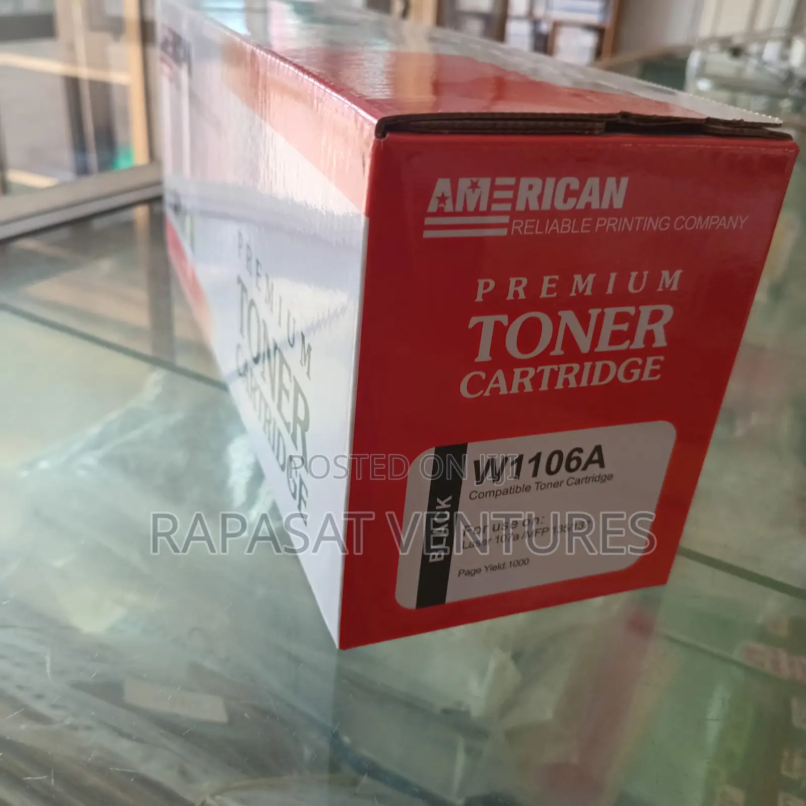 American 106a Black Toner Cartridge (W1106a)