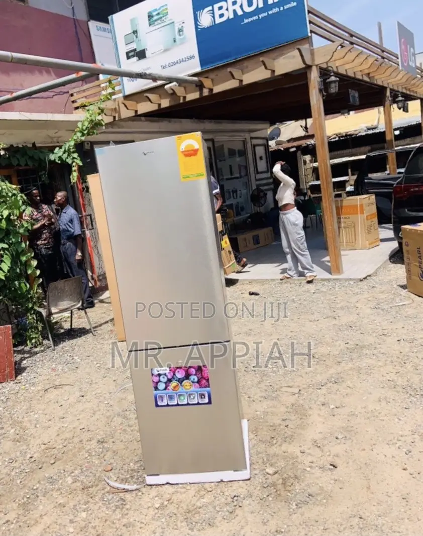 Extremely ChillingPearl 2 Door Refrigerator(Pf 406b-2b)Gray