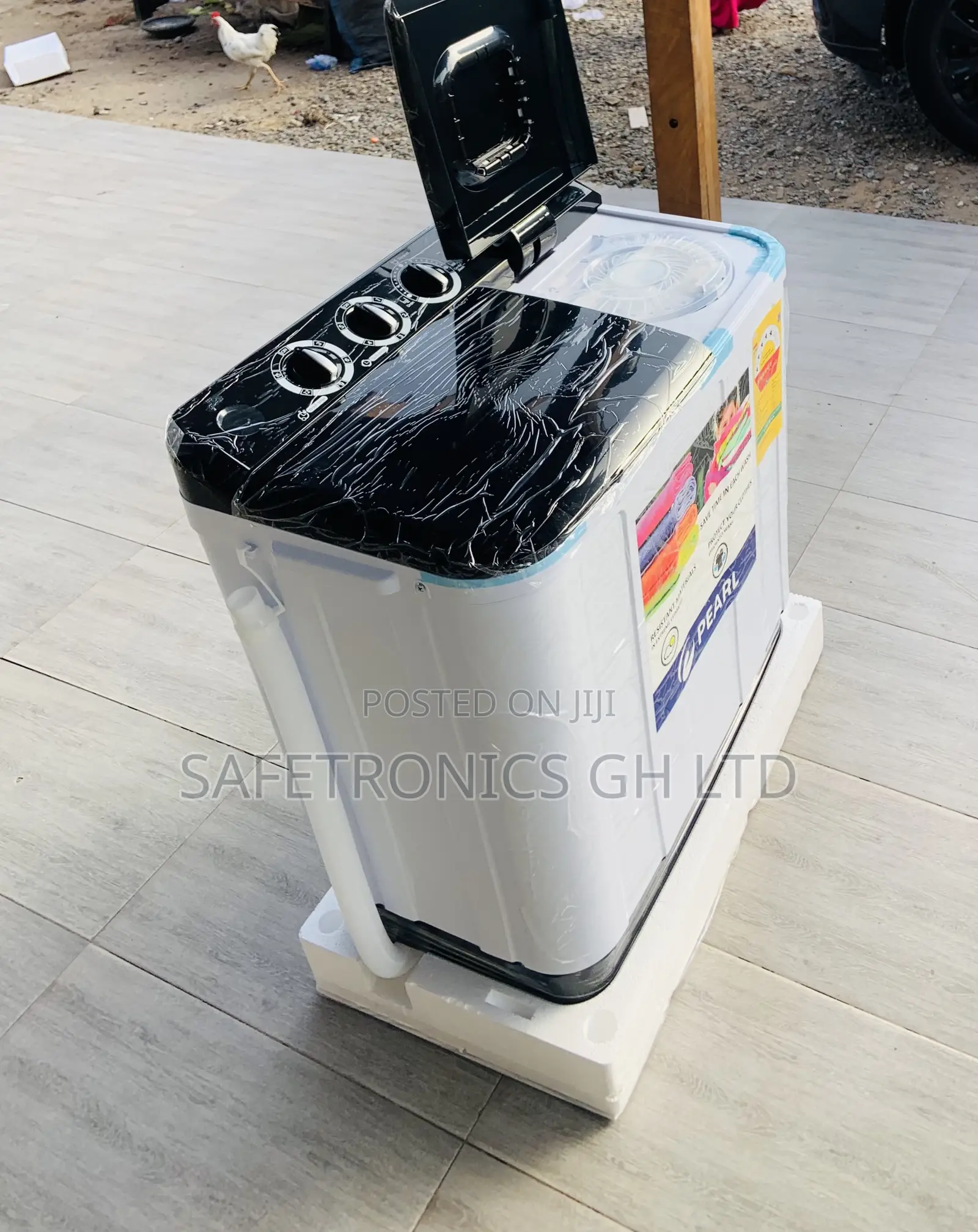 Fastflow 10kg Topload Semiauto Twintub Pearl Washer