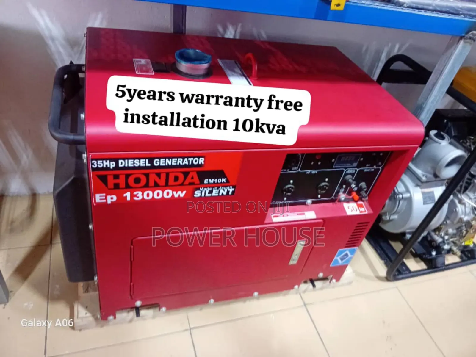Alpha Reserve Power 10kva 13000watts Honda Diesel Generator