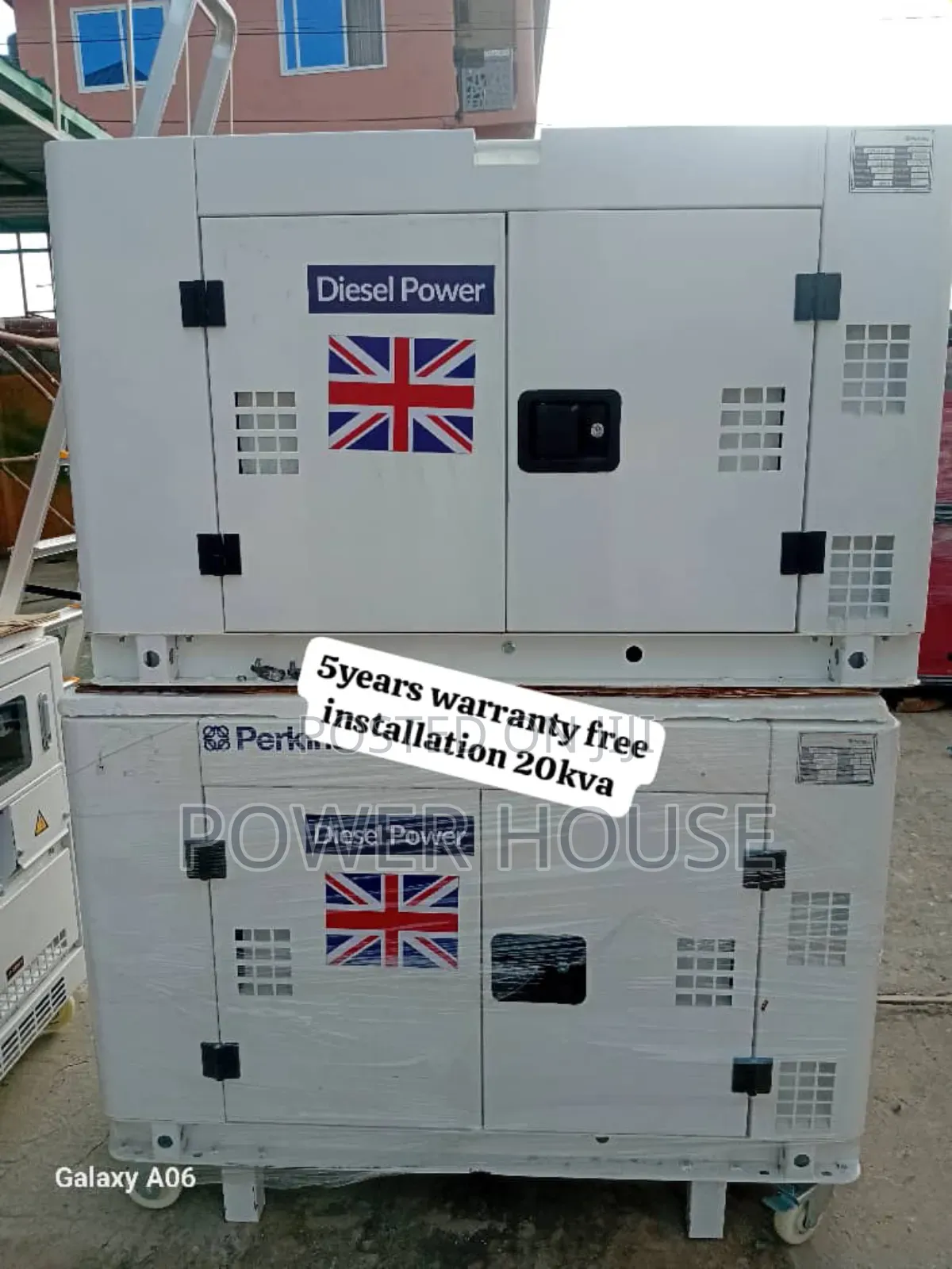Alpha Units Power 20kva Perkins Diesel Generator