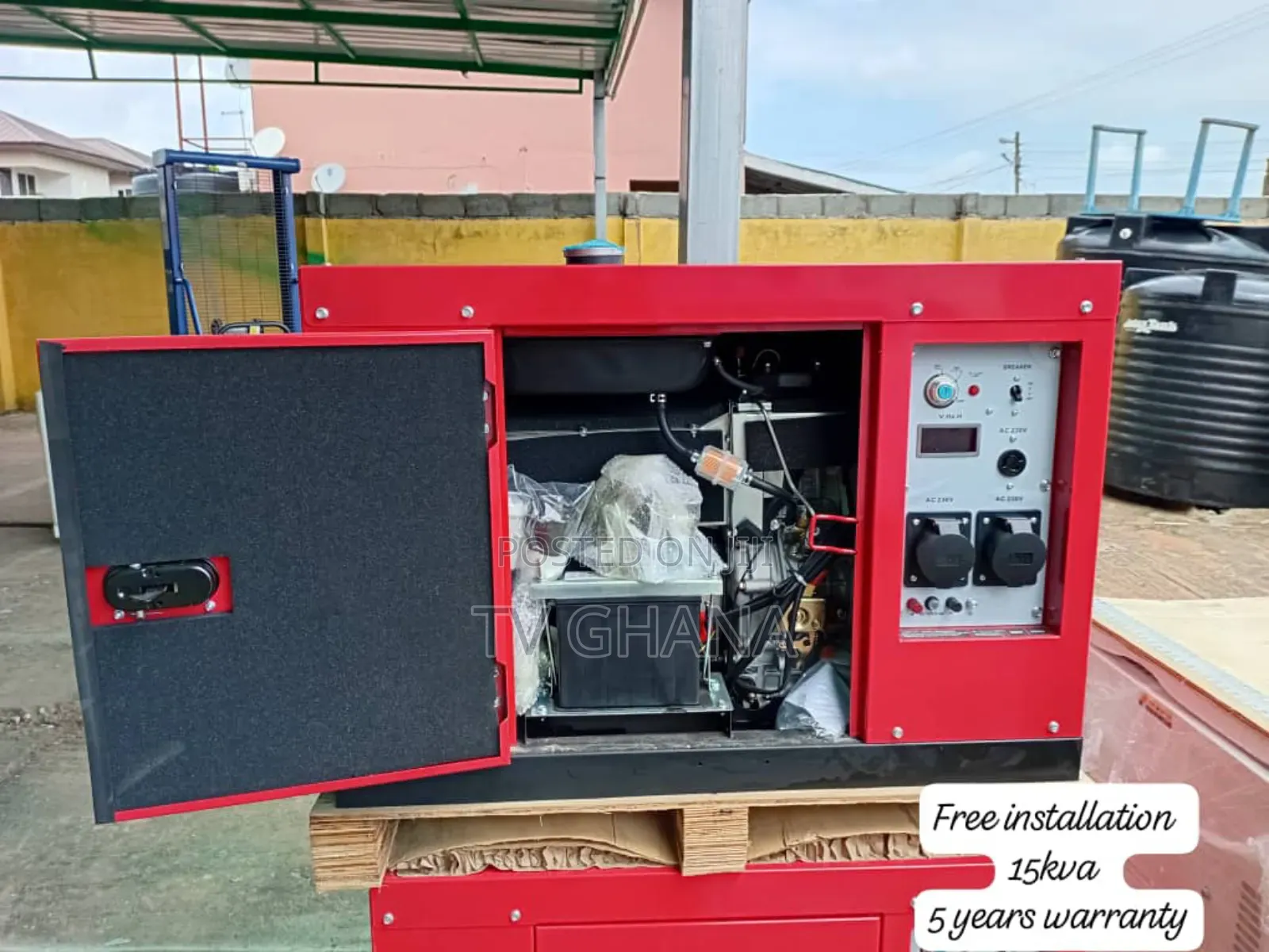 Terrasafex 15kva Honda